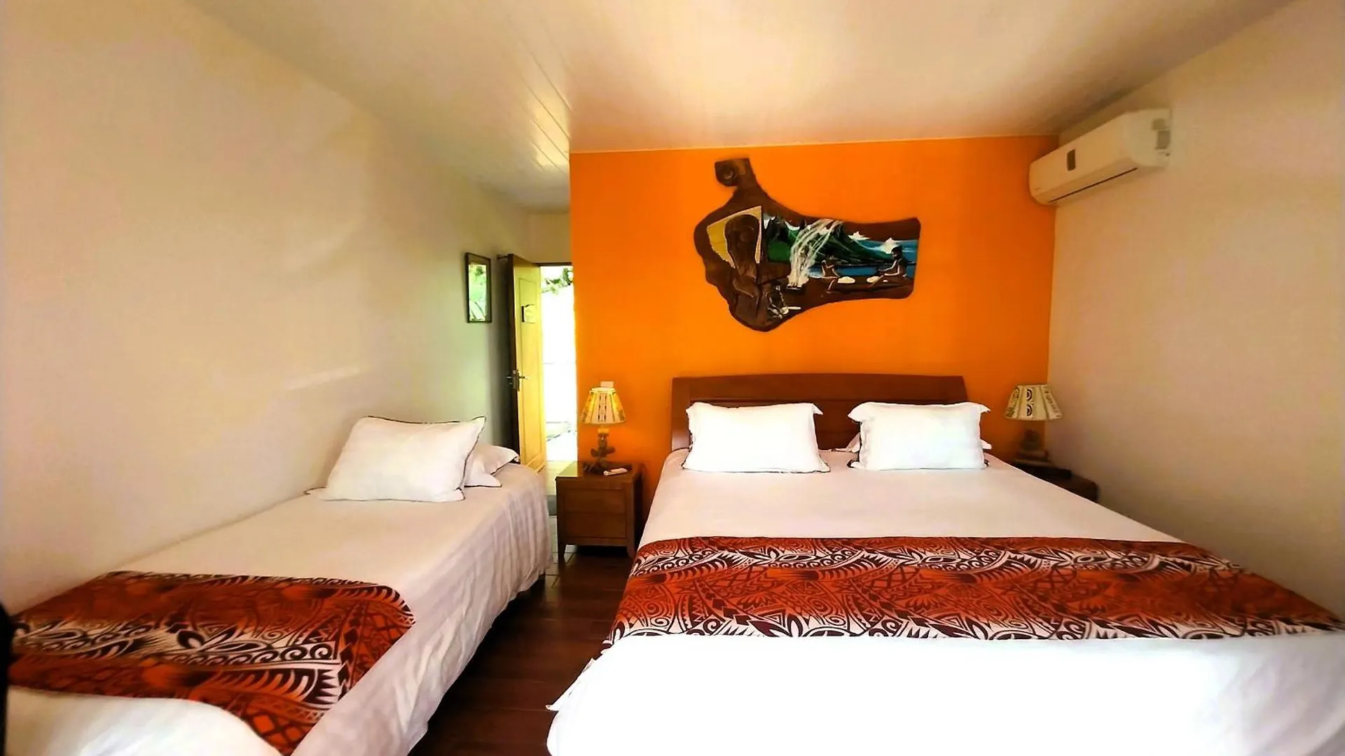 ヴィラ Tahiti Hills Lodge - 12 Pers プナアウィア フランス領ポリネシア