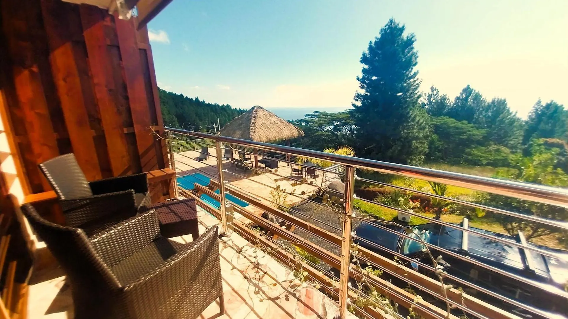 ヴィラ Tahiti Hills Lodge - 12 Pers プナアウィア